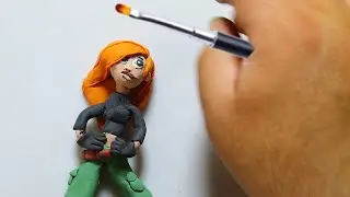 How to make kim possible from polymer clay