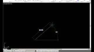AutoCAD: Dynamic Input, drawing at angles