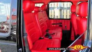 Mercedes Benz G Red Black