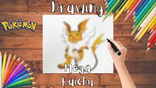 Drawing Mega Raichu | How much can I progress???