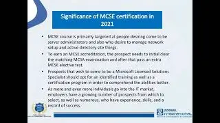 MCSE course – What is the MCSE certification salary?