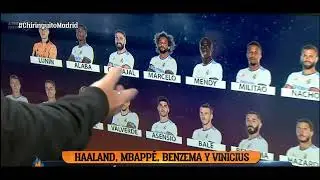 El 11 de Alfredo Duro y Alessandro con Haaland, Mbappé y sin Vincius