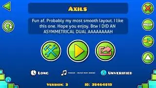 ASYMMETRICAL DUAL?! [Geometry Dash] Takedown Layout (probs for Axils)