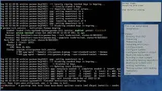 Arch Linux installation recording to kernel 5.19.6-arch1-1 (ISO)