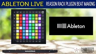 Making a chill beat in Ableton 11 using reason rack plugin