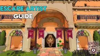 Escape Academy Walkthrough: Level 3 - Escape Artist Guide, Tag the Monument|| XBOX SERIES S GAMEPLAY