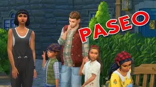 VIDA EN EL PUEBLO🐔 / #02 PASEO / JZP2 / LOS WATSON / Los Sims 4 💙tesasims💙
