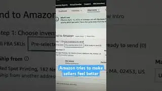 No, Amazon, this won’t fix your Inbound placement fee problem 