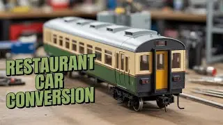 A restaurant car for a heritage railway