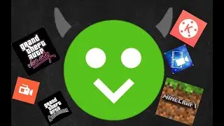 (Minecraft pe, GTA Sa, GtaViceCity, KineMaster, PicsArt) AndroidOyunClub'a son hepsi tek uygulamada
