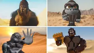 Finest Variants of Godzilla x Kong Dancing (Ne-Yo - Closer) Meme Compilation (2024)