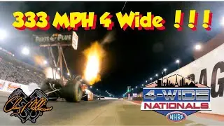 333 MPH  4 Wide !!!