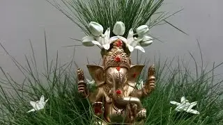Quick & easy //Ganpathi pooja decor //idea At home //chettinad folk art
