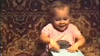 Кате 2 года 1 месяц. 1993 год .