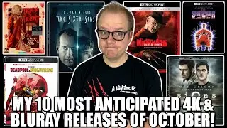 My 10 MOST Anticipated 4K And Bluray Releases Of OCTOBER 2024!