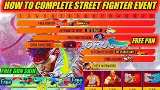 how to complete street fighter event freefire || new event free fire | street fighter event freefire