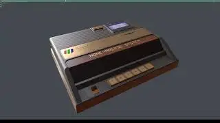 Modeling with Substance Designer (70s Console) - Timelapse