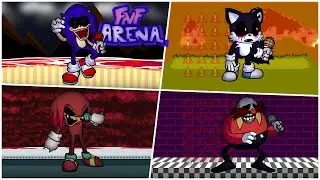 [SONIC.EXE] FNF Arena - Friday Night Funkin' Mod - Crazy