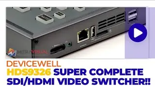 Devicewell HDS9326 4SDI 2HDMI Streaming + Keying + Recording