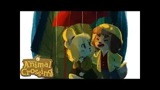A Rainy Day in Animal Crossing: New Leaf (With rain sounds)