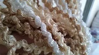 Нитяные шторы спираль радуга арт.1-13-14.