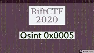 RiftCtf 2020 || OSINT 0x0005 || Fatal Kali