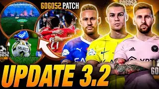 EFOOTBALL GOGOSZ PATCH V3.2 - PES 2021 PC: TEMPORADA 2023 COM KITS E ELENCOS ATUALIZADOS! MOD 4K HDR