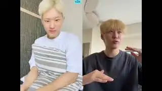 hoshi and seungkwan sang jikjin on their vlive! #treasure #seventeen