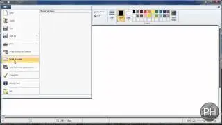 Microsoft Paint Set Dimensions to Document Windows 7