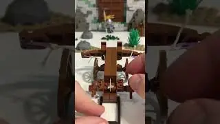 Стреляющая баллиста из LEGO от Папы Лего!