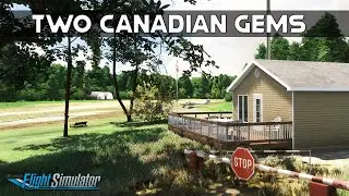 Two Canadian Gems! CRL2 and CYSH for Microsoft Flight Simulator