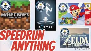 How To Speedrun Any Game 2020!!!  Easy Method
