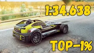 Asphalt 9 Donkervoort D8 GTO (1:34.638) Car Hunt Riot