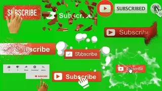 Top 10 Green Screen Subscribe & Like 2020
