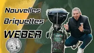 NOUVELLES BRIQUETTES WEBER A BASE DE COQUES DE NOIX DE COCO