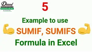 Excel Sumif & Sumifs Formula with 5 Example