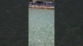 Cyprus. Ayia - Napa.  Crystal clear water.