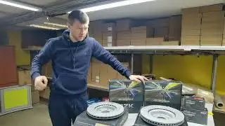 Тормозные вентилируемые диски и керамические колодки для HAVAL