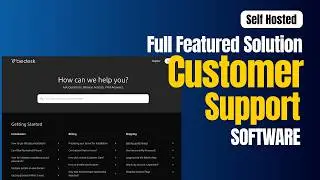 Streamline your customer support |  Launch a Self-Hosted Customer Support Software