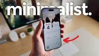 Ultra Minimalist iOS 26 Setup for iPhone (Full Customization Tutorial)