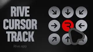 Rive.app : Cursor Tracking Animation