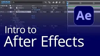 After Effects Tutorial: Intro to After Effects