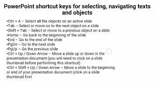 MS POWERPOINT SHORTCUT KEYS & FILE EXTENSIONS.