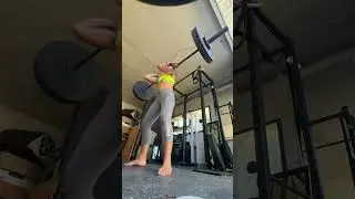 Squat clean with no shoes!