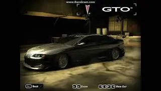 Need for Speed Most Wanted - Pontiac GTO tuning & test