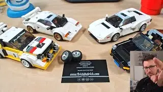 Custom 3D Printed Rims for LEGO Cars Review
