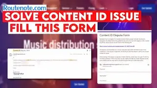 RouteNote Content ID Dispute Form: How to Fill it Correctly