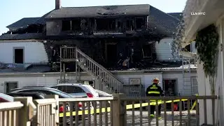 Fire Rips Through Westhampton Beach Commercial Block