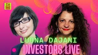 {Investors Live} Lubna Dajani, Allternet & AMF Ventures. Women in VC