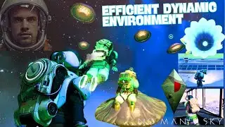 Key Upgrades, Panoramic Views, Landing Pads, and Alien Encounters! Efficient Dynamic Environment
